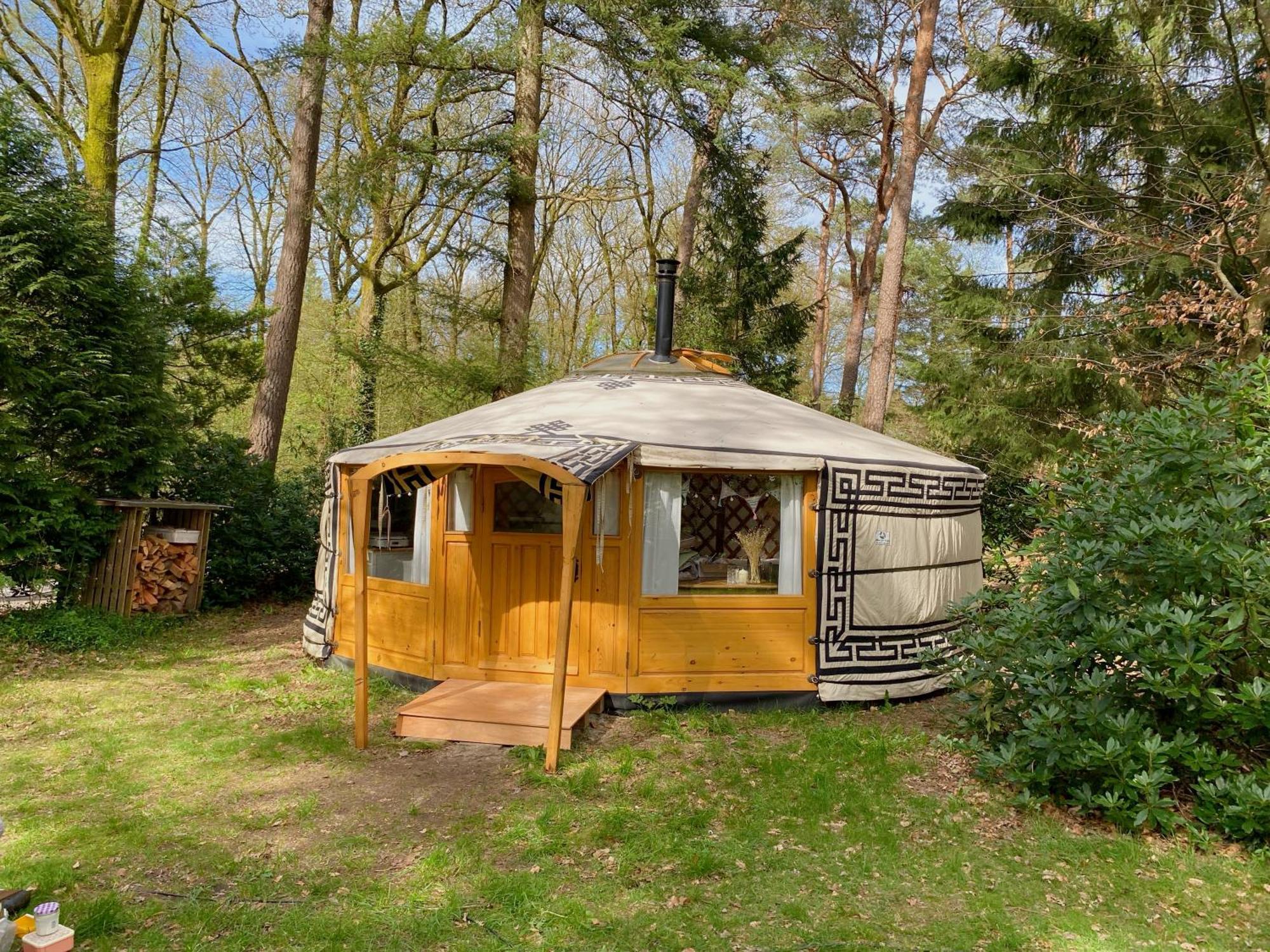 Ons Yurt Huisje In Het Bos Hollandsche Rading Екстер'єр фото